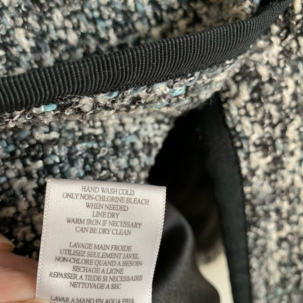 BCBG Tweed Button Front Jacket - Picture 8 of 8